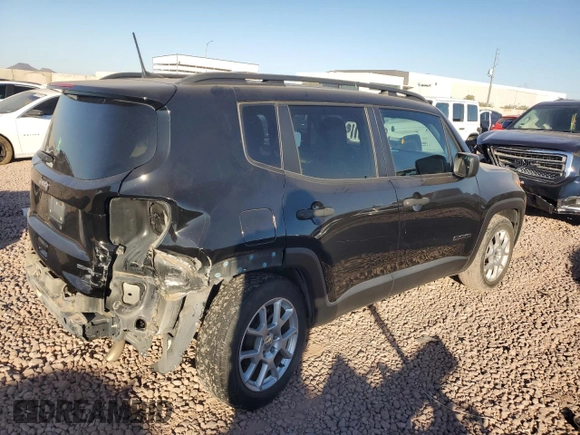 2020 Jeep Renegade Jeepster z VIN ZACNJAAB1LPL45686, wystawiony jako Copart lot #81640474 z przebiegiem 84 548 mil mil oraz Szkoda całkowita • Salvage title. Historia ofert i sprzedaży dostępna na DreamBid. Obrazek 3.