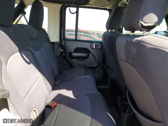 2021 Jeep Wrangler Unlimited Willys with VIN 1C4HJXDN3MW680459, listed as a Copart auction lot 47122495 with 65,298 mi miles and Salvage Title. Bid and sale history available at carsss.com. Image 11.