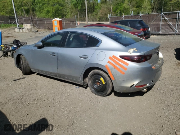 2021 Mazda 3 2.0 with VIN JM1BPAA78M1318809, listed as a Copart auction lot 53634025 with Not Provided miles and Salvage Title. Bid and sale history available at DreamBid. Image 2.