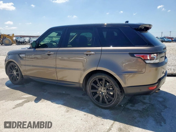 2016 Land Rover Range Rover Sport HSE with VIN SALWR2VFXGA545189, listed as a Copart auction lot 53912775 with 88,310 mi miles and Salvage Title. Bid and sale history available at DreamBid. Image 2.