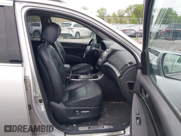 2012 Hyundai Veracruz Limited with VIN KM8NU4CC3CU192174, listed as a IAAI auction lot 42312174 with 201,379 mi miles and . Bid and sale history available at DreamBid. Image 5.