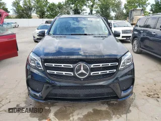 2018 Mercedes-Benz GLS 550 with VIN 4JGDF7DE3JB025569, listed as a Copart auction lot 59943684 with 73,074 mi miles and Salvage Title. Bid and sale history available at DreamBid. Image 5.