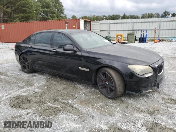 2011 BMW 7 Series 750Li with VIN WBAKB8C51BCY64787, listed as a Copart auction lot 47836285 with 137,444 mi miles and Non Repairable. Bid and sale history available at carsss.com. Image 4.