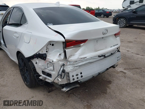 2017 Lexus IS 300 z VIN JTHCM1D21H5025621, wystawiony jako IAAI lot #42121222 z przebiegiem 81 709 mil mil oraz . Historia ofert i sprzedaży dostępna na DreamBid. Obrazek 6.