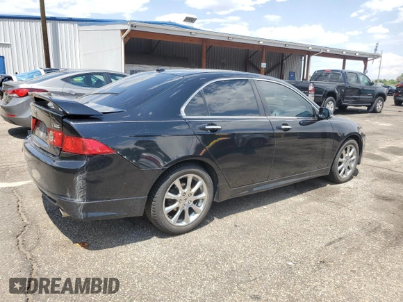 2006 Acura TSX Navi with VIN JH4CL96946C007019, listed as a Copart auction lot 62790095 with 209,820 mi miles and Salvage title. Bid and sale history available at DreamBid. Image 3.