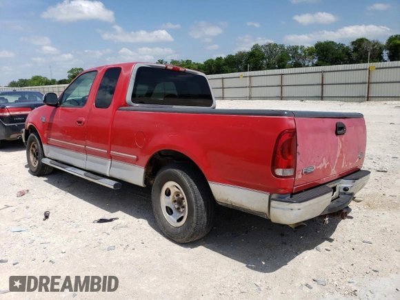 1998 Ford F-150 with VIN 1FTZX1761WKA53404, listed as a Copart auction lot 80628524 with 253,399 mi miles and Salvage title. Bid and sale history available at DreamBid. Image 2.