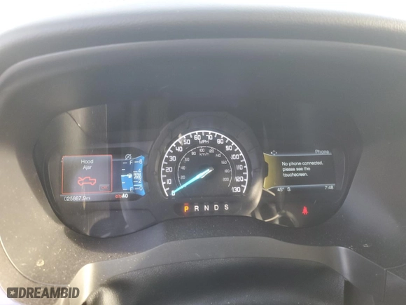 2019 Ford Ranger XL with VIN 1FTER4FH0KLA20699, listed as a Copart auction lot 48126045 with 25,887 mi miles and Salvage Title. Bid and sale history available at carsss.com. Image 9.