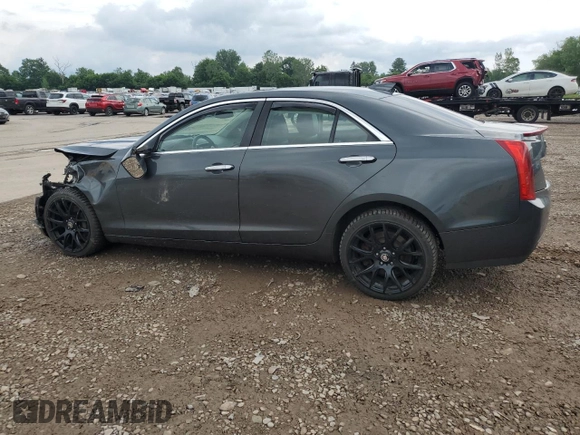 2015 Cadillac ATS Standard AWD with VIN 1G6AG5RX1F0141720, listed as a Copart auction lot 61797225 with 127,134 mi miles and Salvage title. Bid and sale history available at DreamBid. Image 2.