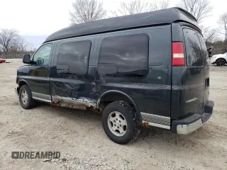 2004 Chevrolet Express Passenger with VIN 1GBFG15T841226225, listed as a Copart auction lot 44023515 with Not provided miles and Non repairable. Bid and sale history available at DreamBid. Image 2.