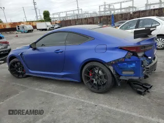 2022 Lexus RC with VIN JTHYP5BCXN5008361, listed as a Copart auction lot 49671335 with 26,096 mi miles and Salvage title. Bid and sale history available at DreamBid. Image 2.