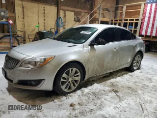 2016 Buick Regal Premium I with VIN 2G4GR5EX2G9168998, listed as a Copart auction lot 44023195 with 140,589 mi miles and Salvage Title. Bid and sale history available at DreamBid. Image 1.