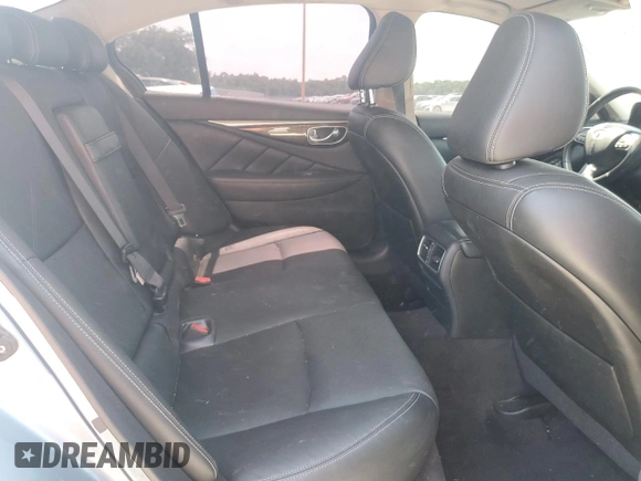 2017 Infiniti Q50 Premium with VIN JN1EV7AR3HM836681, listed as a Copart auction lot 61333735 with 49,857 mi miles and Salvage title. Bid and sale history available at DreamBid. Image 10.