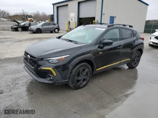 2024 Subaru Crosstrek Sport with VIN 4S4GUHF61R3708388, listed as a Copart auction lot 52702005 with 35,118 mi miles and Salvage Title. Bid and sale history available at carsss.com. Image 1.