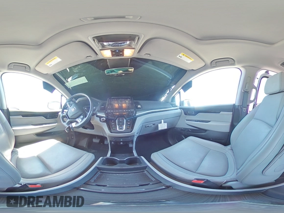 2023 Honda Odyssey Touring with VIN 5FNRL6H86PB043474, listed as a Copart auction lot 61672545 with 39,176 mi miles and Salvage title. Bid and sale history available at DreamBid. Image 15.