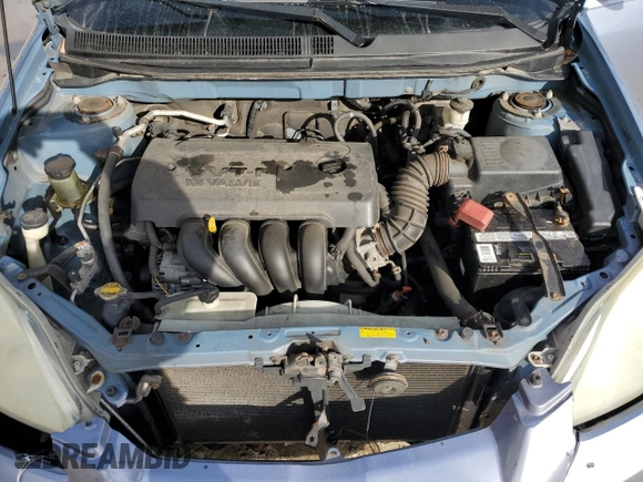 2006 Toyota Matrix STD with VIN 2T1KR32E46C622995, listed as a Copart auction lot 47168145 with 158,383 mi miles and Salvage Title. Bid and sale history available at carsss.com. Image 11.