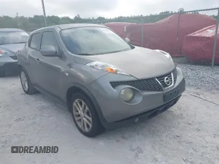 2014 Nissan Juke S with VIN JN8AF5MR7ET352771, listed as a IAAI auction lot 41955850 with 1 mi miles. Bid and sale history available at carsss.com. Image 1.