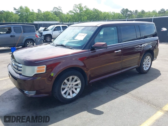 2009 Ford Flex SEL with VIN 2FMEK62C99BA17882, listed as a IAAI auction lot 42072947 with 170,054 mi miles. Bid and sale history available at carsss.com. Image 17.