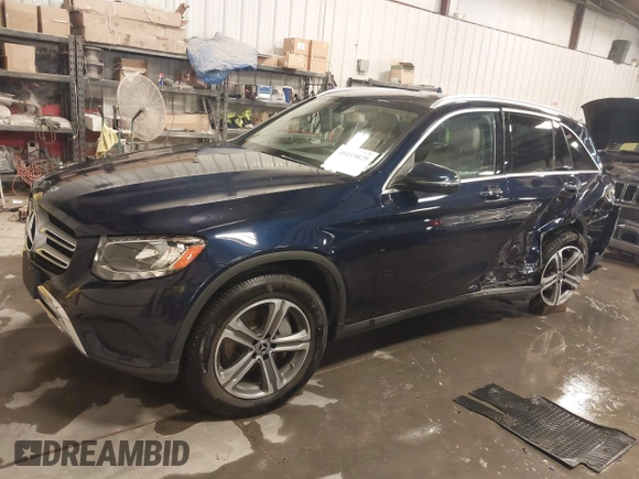 2019 Mercedes-Benz GLC 300 z VIN WDC0G4KB5KV123522, wystawiony jako IAAI lot #40485029 z przebiegiem 48 685 mil mil oraz . Historia ofert i sprzedaży dostępna na DreamBid. Obrazek 2.