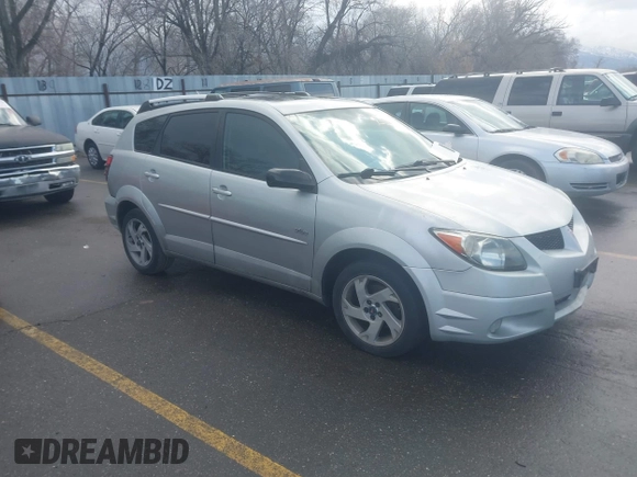 2003 Pontiac Vibe with VIN 5Y2SL62813Z427094, listed as a IAAI auction lot 41725502 with 292,163 mi miles. Bid and sale history available at carsss.com. Image 1.