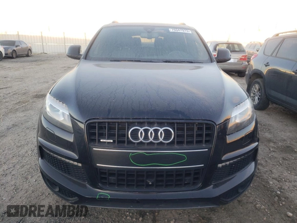 2015 Audi Q7 Vorsprung Edition with VIN WA1WGCFE5FD012716, listed as a Copart auction lot 46939455 with 151,612 mi miles and Salvage title. Bid and sale history available at DreamBid. Image 5.