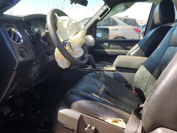 2007 Ford Expedition EL XLT with VIN 1FMFK15577LA48047, listed as a Copart auction lot 76559584 with 0 mi miles and Salvage Title. Bid and sale history available at carsss.com. Image 7.