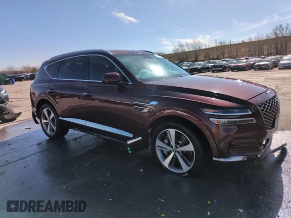 2021 Genesis GV80 with VIN KMUHCESC4MU040334, listed as a Copart auction lot 53325965 with 70,408 mi miles and Salvage title. Bid and sale history available at DreamBid. Image 15.