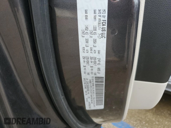 2017 Chrysler Pacifica Touring L with VIN 2C4RC1BG0HR839338, listed as a Copart auction lot 53531095 with 139,580 mi miles and Salvage Title. Bid and sale history available at DreamBid. Image 13.