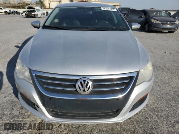 2012 Volkswagen CC Sport with VIN WVWMN7AN1CE540504, listed as a Copart auction lot 78432364 with 138,613 mi miles and Clean Title. Bid and sale history available at DreamBid. Image 5.