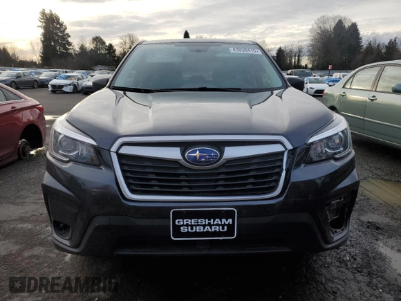 2019 Subaru Forester with VIN JF2SKAAC7KH519666, listed as a Copart auction lot 43838415 with 53,249 mi miles and Salvage Title. Bid and sale history available at carsss.com. Image 5.