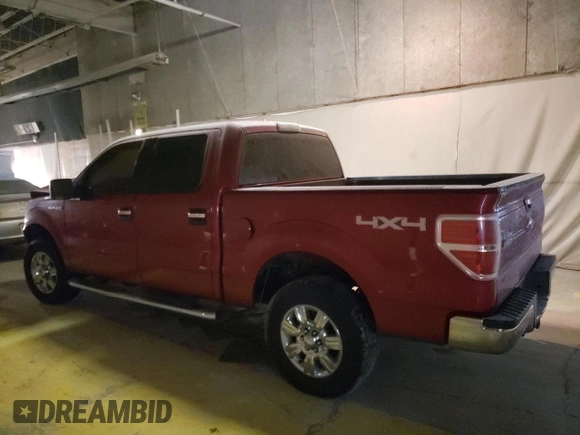 2010 Ford F-150 XL with VIN 1FTEW1E88AFD74475, listed as a Copart auction lot 33668862 with Not Provided miles and Salvage Title. Bid and sale history available at carsss.com. Image 3.