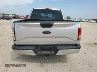2017 Ford F-150 XL with VIN 1FTEW1C88HKE35781, listed as a Copart auction lot 51852305 with 91,412 mi miles and Salvage Title. Bid and sale history available at carsss.com. Image 6.