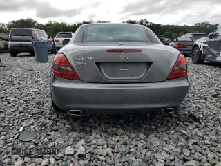 2010 Mercedes-Benz SLK with VIN WDBWK5JA7AF228325, listed as a Copart auction lot 55966235 with 41,728 mi miles and Salvage title. Bid and sale history available at DreamBid. Image 6.