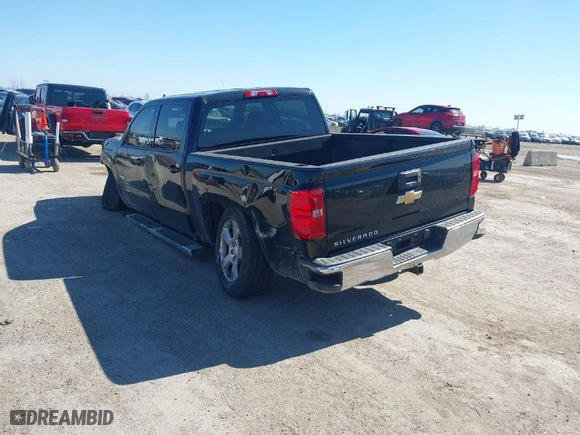 2014 Chevrolet Silverado 1500 LT with VIN 3GCPCREC1EG245728, listed as a IAAI auction lot 41663702 with 129,989 mi miles. Bid and sale history available at carsss.com. Image 3.