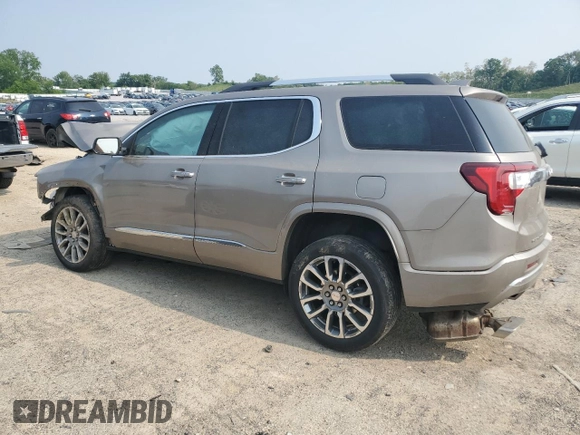 2023 GMC Acadia Denali with VIN 1GKKNXLS8PZ103225, listed as a Copart auction lot 58258045 with Not provided miles and Non repairable. Bid and sale history available at DreamBid. Image 2.