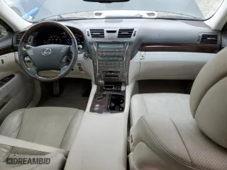 2007 Lexus LS 460 with VIN JTHBL46F975003803, listed as a Copart auction lot 44532324 with 179,262 mi miles and Salvage Title. Bid and sale history available at carsss.com. Image 8.