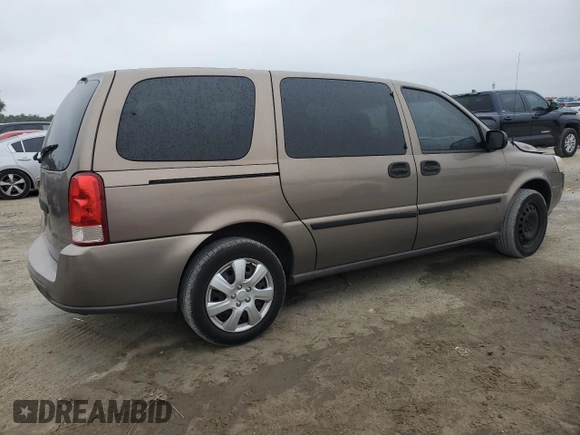 2006 Chevrolet Uplander LS Fleet with VIN 1GNDV23L46D229035, listed as a Copart auction lot 86313034 with 195,005 mi miles and Salvage Title. Bid and sale history available at carsss.com. Image 3.