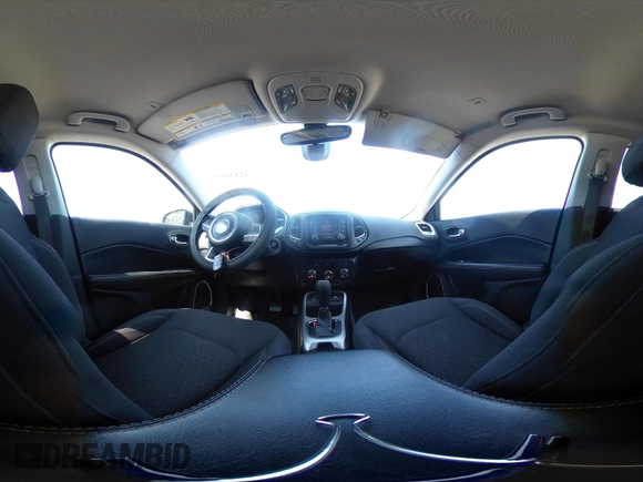 2018 Jeep Compass Sport with VIN 3C4NJCABXJT308768, listed as a IAAI auction lot 42420499 with 84,285 mi miles and . Bid and sale history available at DreamBid. Image 19.