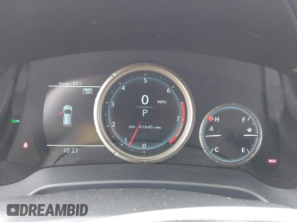 2022 Lexus RX 350 F Sport with VIN 2T2YZMDA8NC339715, listed as a IAAI auction lot 42156138 with 41,640 mi miles and . Bid and sale history available at DreamBid. Image 7.