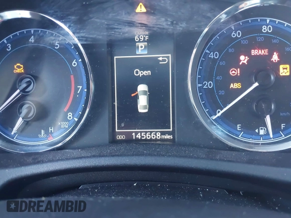 2019 Toyota Corolla L with VIN 2T1BURHE3KC137878, listed as a IAAI auction lot 41861012 with 145,668 mi miles and . Bid and sale history available at DreamBid. Image 16.