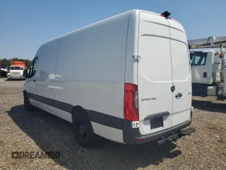 2025 Mercedes-Benz Sprinter Cargo with VIN W1Y4NCHY6SP753794, listed as a Copart auction lot 52648465 with 610 mi miles and Salvage Title. Bid and sale history available at carsss.com. Image 2.