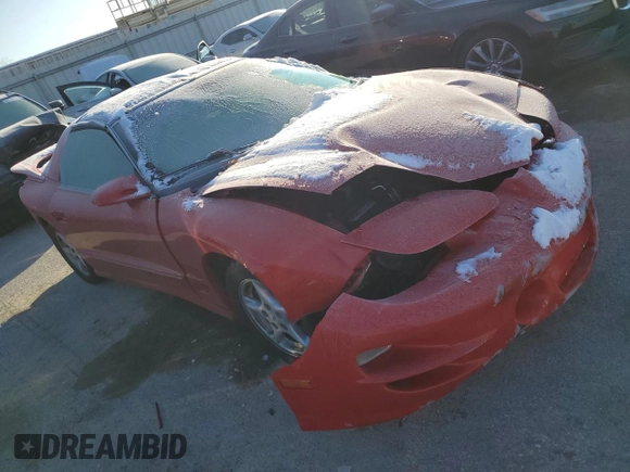 1998 Pontiac Firebird Formula with VIN 2G2FV22G8W2217809, listed as a Copart auction lot 82886224 with Not provided miles and Salvage title. Bid and sale history available at DreamBid. Image 4.