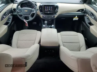 2022 Chevrolet Traverse LS with VIN 1GNERFKW1NJ100987, listed as a Copart auction lot 52361825 with 34,846 mi miles and Salvage title. Bid and sale history available at DreamBid. Image 8.
