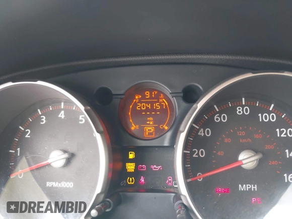 2010 Nissan Rogue S with VIN JN8AS5MT6AW011605, listed as a IAAI auction lot 42069293 with 204,157 mi miles and . Bid and sale history available at carsss.com. Image 7.