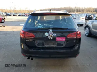 2016 Volkswagen Golf SportWagen TSI S with VIN 3VWC17AU3GM519407, listed as a Copart auction lot 85585694 with 119,649 mi miles and Salvage Title. Bid and sale history available at carsss.com. Image 6.