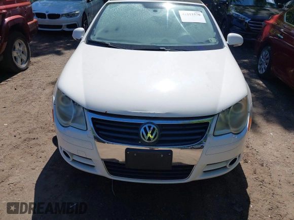 2008 Volkswagen Eos Turbo with VIN WVWAA71F98V040279, listed as a IAAI auction lot 42211570 with 138,453 mi miles and . Bid and sale history available at DreamBid. Image 6.