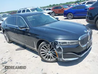 2021 BMW 7 Series 750i xDrive with VIN WBA7U2C05MCF83437, listed as a IAAI auction lot 42403572 with Not provided miles and . Bid and sale history available at DreamBid. Image 1.