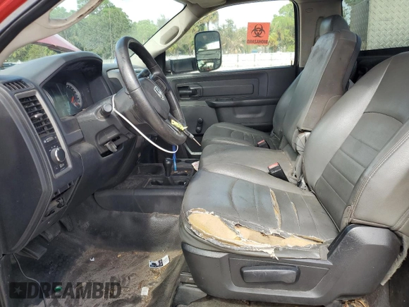 2015 Ram 2500 Tradesman with VIN 3C6LR5AT0FG655540, listed as a Copart auction lot 79627884 with 103,467 mi miles and Salvage Title. Bid and sale history available at carsss.com. Image 7.