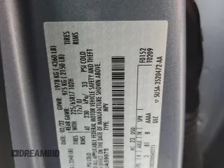 2022 Ford Escape S z VIN 1FMCU0F67NUA59975, wystawiony jako Copart lot #54221615 z przebiegiem Nie podano mil oraz Szkoda całkowita • Salvage title. Historia ofert i sprzedaży dostępna na DreamBid. Obrazek 13.