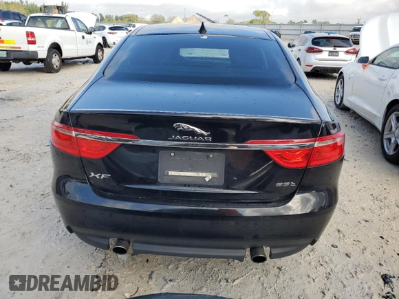 2018 Jaguar XF 25t with VIN SAJBR4FX7JCY54866, listed as a Copart auction lot 80795853 with 79,125 mi miles. Bid and sale history available at carsss.com. Image 6.