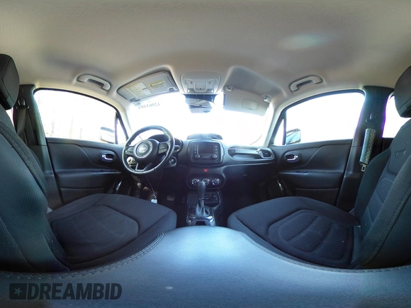 2017 Jeep Renegade Altitude with VIN ZACCJABBXHPG38552, listed as a IAAI auction lot 42061604 with 109,268 mi miles and . Bid and sale history available at DreamBid. Image 18.